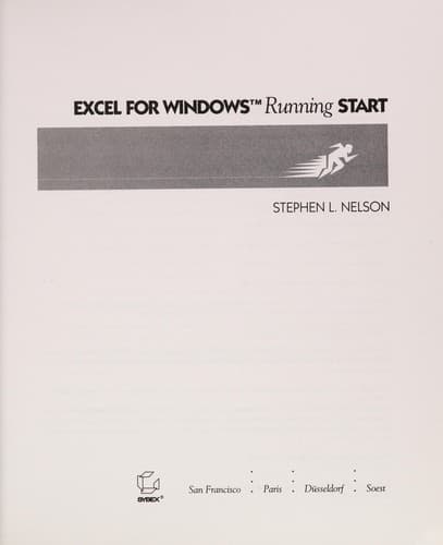 Tapa de Excel for Windows running start