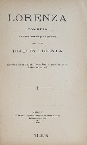 Tapa de Lorenza