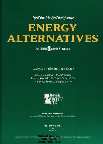 Tapa de Energy alternatives