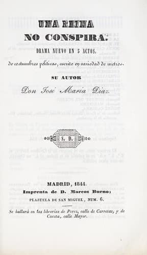 Tapa de Una reina no conspira