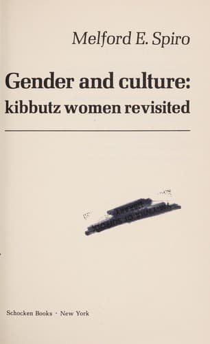 Tapa de Gender and culture