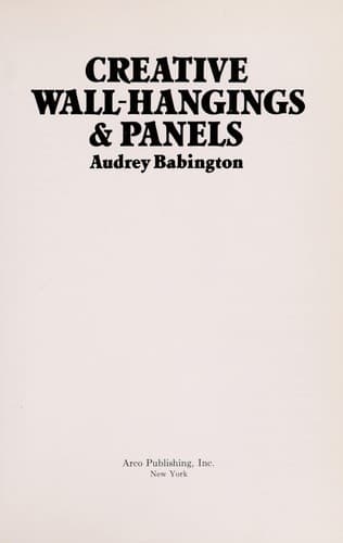 Tapa de Creative wall-hangings & panels