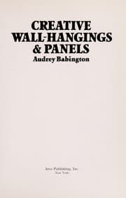 Tapa de Creative wall-hangings & panels