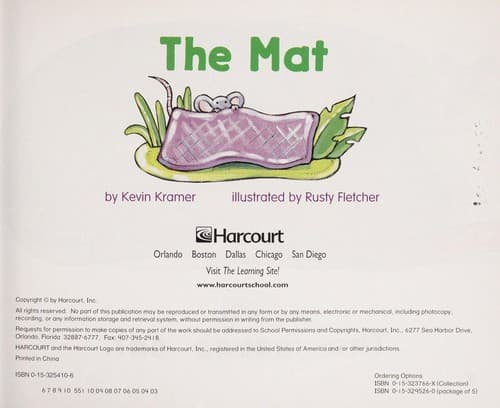 Tapa de The mat