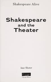 Tapa de Shakespeare and the theater