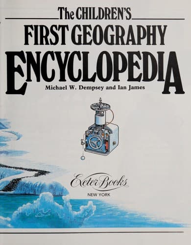 Tapa de The Children's first geography encyclopedia