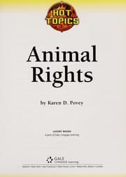 Tapa de Animal rights