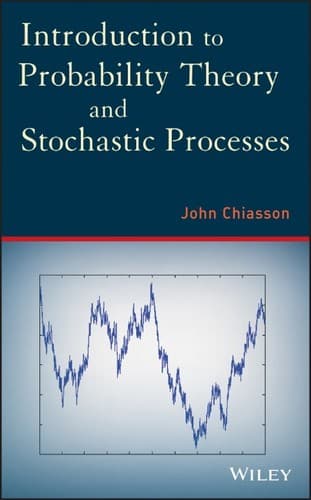 Tapa de Introduction To Probability Theory And Stochastic Processes
