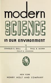Tapa de Modern science
