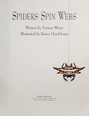 Tapa de Spiders spin webs