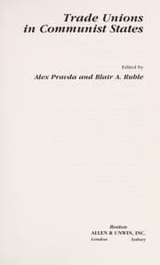 Tapa de Trade unions in communist states