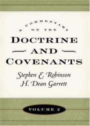 Tapa de A commentary on the Doctrine and Covenants