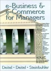 Tapa de e-Business & e-Commerce for Managers