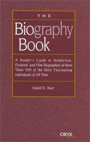 Tapa de The biography book