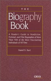 Tapa de The biography book