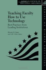 Tapa de Teaching faculty how to use technology
