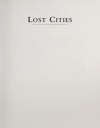 Tapa de Lost cities
