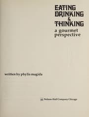 Tapa de Eating, drinking, and thinking: a gourmet perspective