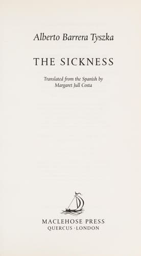 Tapa de The sickness