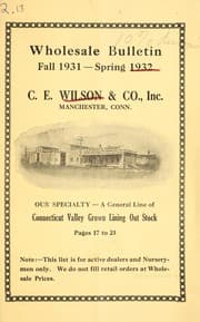 Tapa de Wholesale bulletin, fall 1931--spring 1932