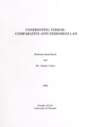 Tapa de Confronting terror