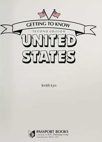 Tapa de Getting to know United States