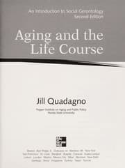 Tapa de Aging and the life course