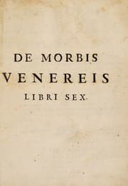 Tapa de De morbis veneris libri sex