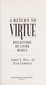 Tapa de A Return to Virtue