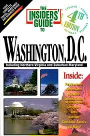 Tapa de The insiders' guide to Washington, D.C.