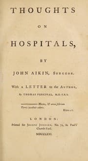 Tapa de Thoughts on hospitals
