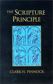 Tapa de The Scripture principle