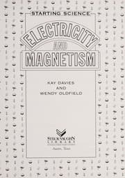 Tapa de Electricity and magnetism