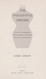 Tapa de The thoughtful dresser