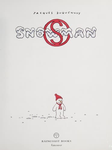 Tapa de Snowman