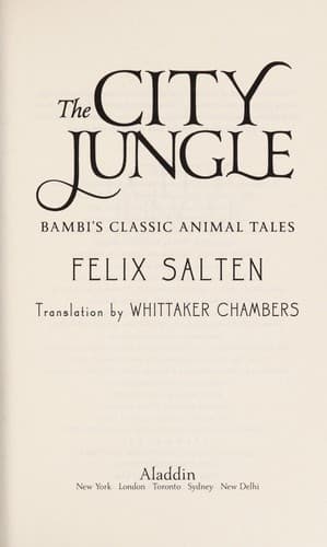 Tapa de The city jungle