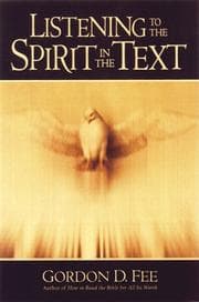 Tapa de Listening to the Spirit in the Text