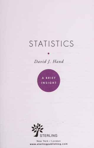 Tapa de Statistics