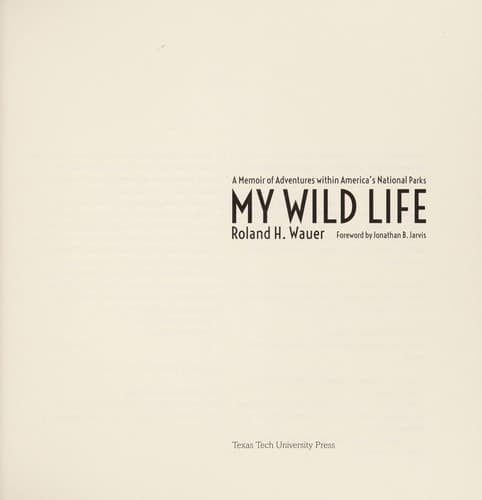 Tapa de My wild life