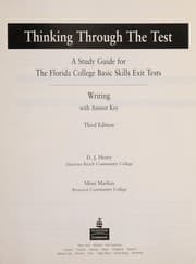 Tapa de Thinking through the test