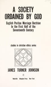 Tapa de A society ordained by God