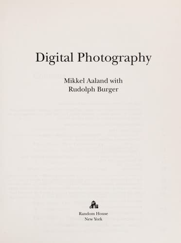 Tapa de Digital photography