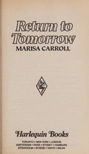 Tapa de Return to Tomorrow