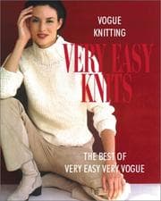Tapa de Vogue Knitting: Very Easy Knits
