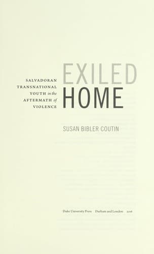 Tapa de Exiled home