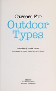 Tapa de Careers for outdoor types
