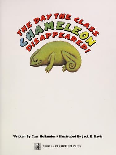 Tapa de The Day the Class Chameleon Disappeared