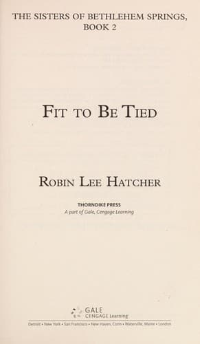 Tapa de Fit to be tied