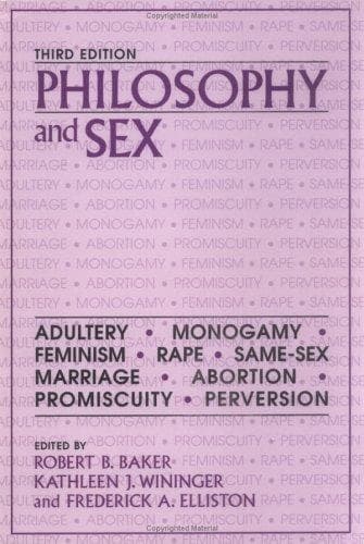 Tapa de Philosophy and sex