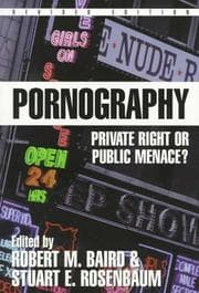 Tapa de Pornography